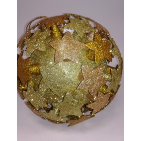 SFERE GLITTER ASS. D. 25 ORO