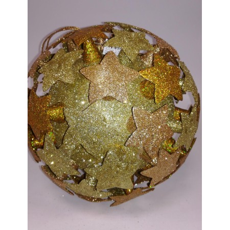 SFERE GLITTER ASS. D. 25 ORO