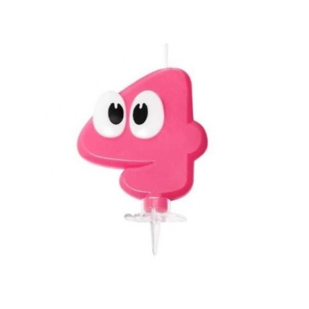 CANDELE OCCHI ROSA N4