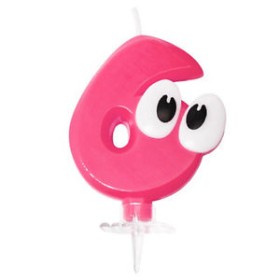 CANDELE OCCHI ROSA N6