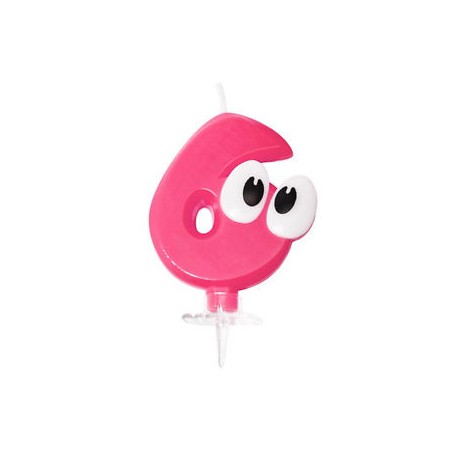 CANDELE OCCHI ROSA N6