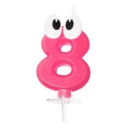 CANDELE OCCHI ROSA N8