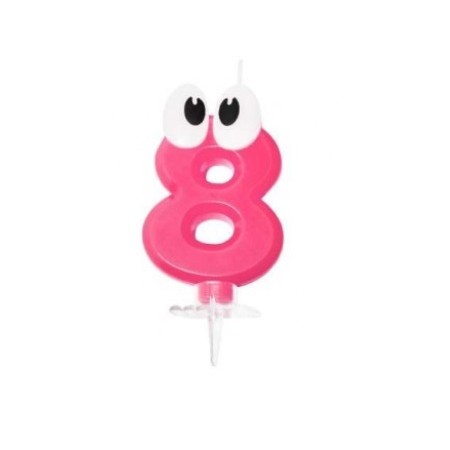CANDELE OCCHI ROSA N8