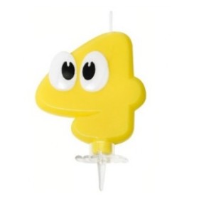 CANDELE OCCHI GIALLO N4