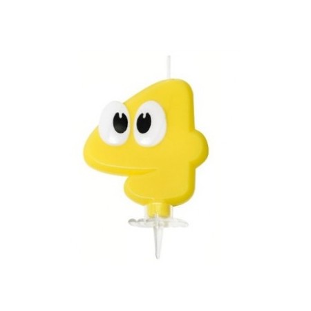 CANDELE OCCHI GIALLO N4
