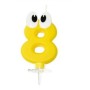 CANDELE OCCHI GIALLO N8