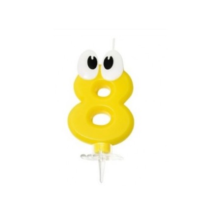 CANDELE OCCHI GIALLO N8