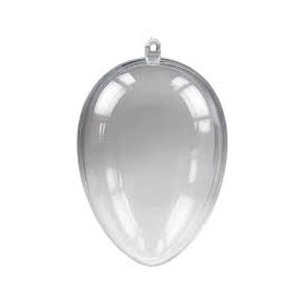 UOVO PLASTICA COFANETTO TRASPARENTE