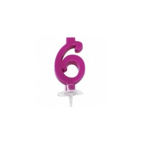 CANDELE MINI FUXIA N 6