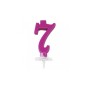CANDELE MINI FUXIA N 7