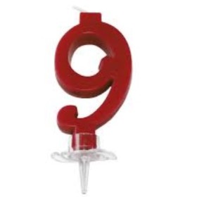 CANDELE MINI ROSSO N9