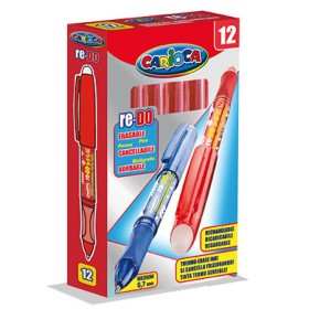 BIRO CARIOCA CANCELLABILI ROSSA PZ. 12