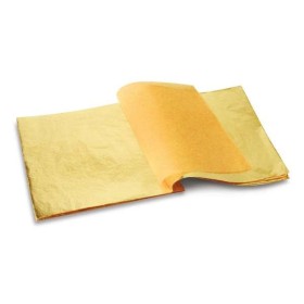FOGLI ORO 14X14 25 FOGLI