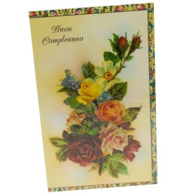 BIGLIETTI KARTOS BUON COMPLEANNO