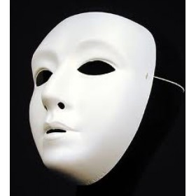 MASCHERA BIANCA DONNA