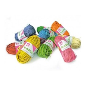 RAFIA NATURALE 50GR VERDE SALVIA