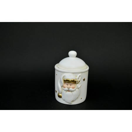 BARATTOLI CERAMICA BIANCO/ORO
