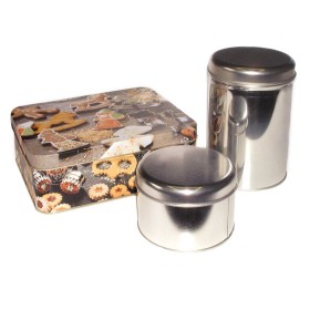 SCATOLA TONDA DI LATTA X DEC. CWR