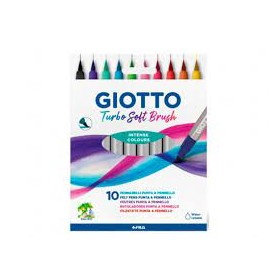 PENNARELLI GIOTTO TURBO SOFT BRUSH X 10