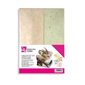CARTA RISO 12FG 64X94 CWR FLORA (PREZZO X SIGOLO FOGLIO)