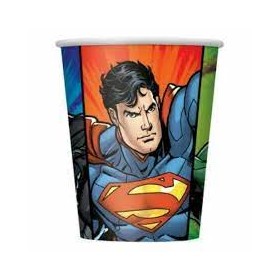BICCHIERI DI CARTA PZ.8 JUSTICE LEAGUE