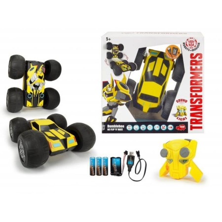 100130 AUTO R/C TRANSFORMERS FLIP 'N' RACE BUMBLEBEE