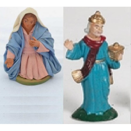 MADONNE/RE MAGI 10CM IN BLISTER 0180/2