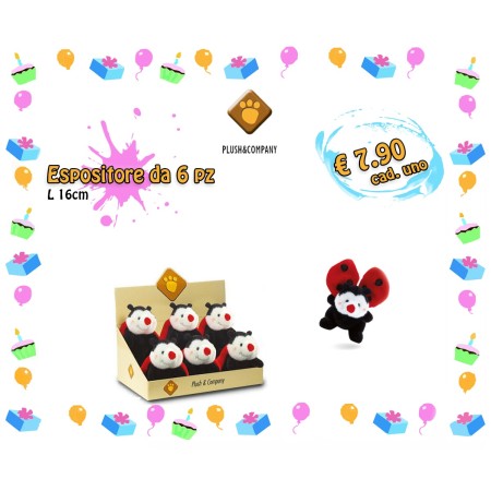 LUCKY LADY COCCINELLA SEDUTA