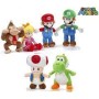 PELUCHE SUPER MARIO 5 PERSONAGGI CM .30