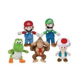 PELUCHE SUPER MARIO CM .30 ASS.