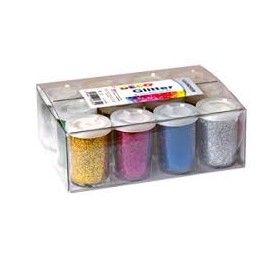 FLACONI GLITTER GR. 22 12PZ