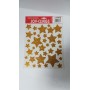 CARTELLA CM. 30X30 STELLE ORO/ARGENTO