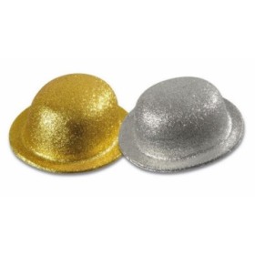 BOMBETTA IN FELTRO ORO/ARGENTO