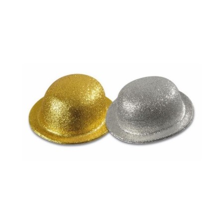 BOMBETTA IN FELTRO ORO/ARGENTO