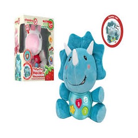 UNICORNO/DINO PELUCHE MUSICALE