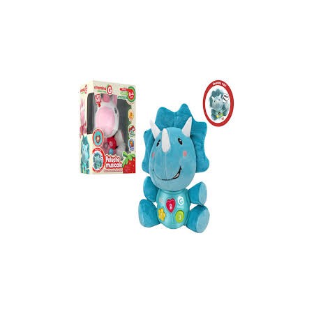 UNICORNO/DINO PELUCHE MUSICALE
