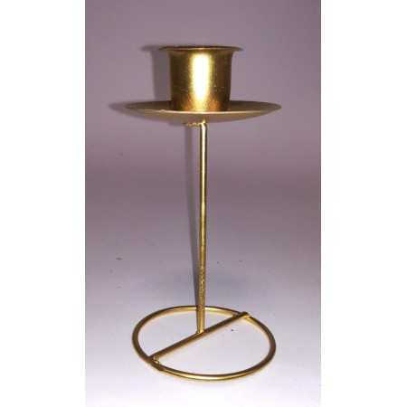 PORTA CANDELE ORO