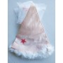 CAPPELLO FATA ROSA FLOCCATO