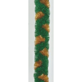 FILI TRECCIA VERDE/ORO 233/12