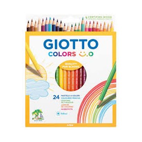 PASTELLI GIOTTO COLORS SMILE X 24