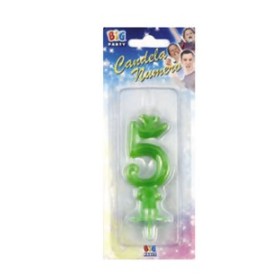 CANDELE CERA VERDE N.5