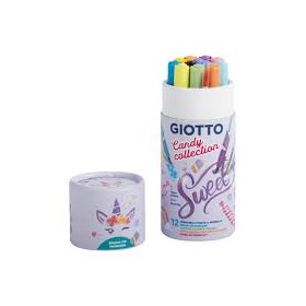 PENNARELLI GIOTTO TURBO SOFT BRUSH X 12 CANDY