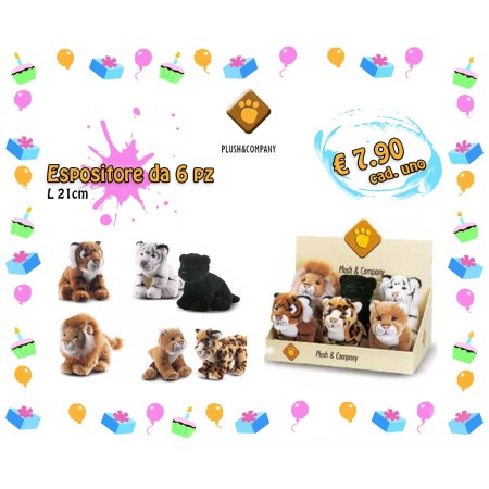 I PICCOLI PLUSH JUNGLI