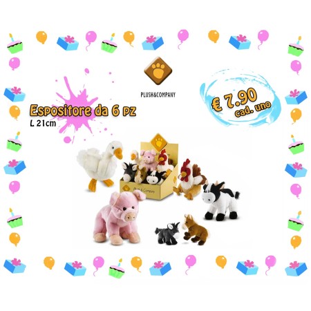 I PICCOLI PLUSH FARM TRIBE