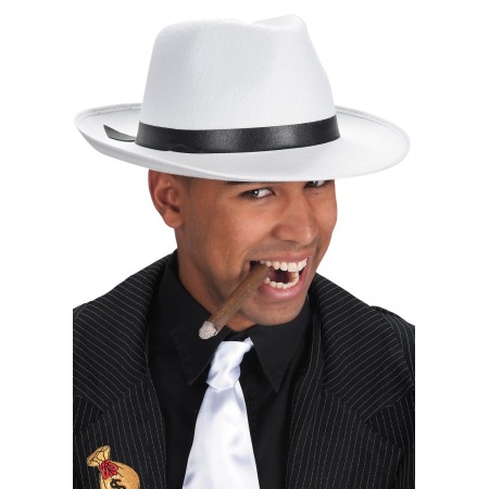 CAPPELLI GANGSTER BIANCO