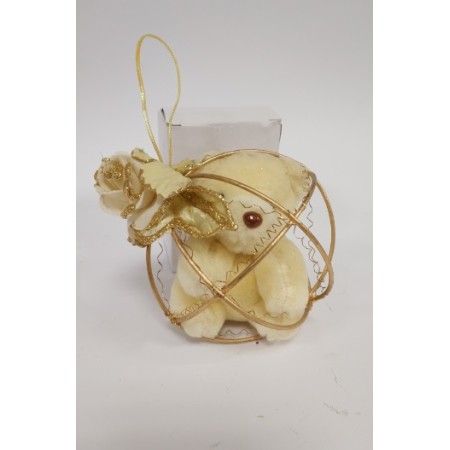 ADDOBBO ALBERO ORSO IN SFERA