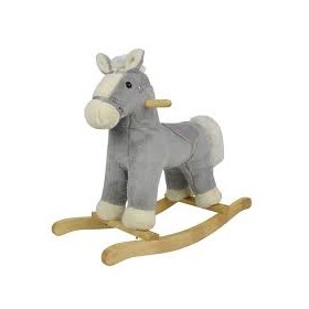 CAVALLO A DONDOLO GRIGIO