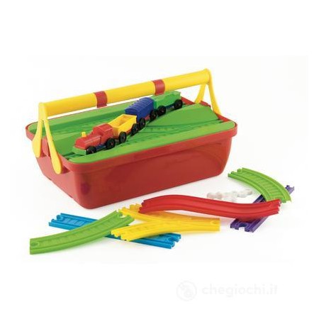 SCATOLA COSTRUZIONE TRENINI 94PZ