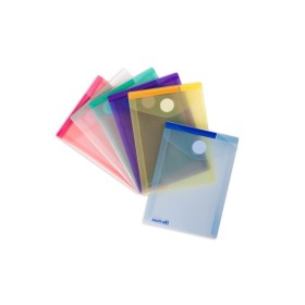 BUSTE CON BOTTONE VERTICALE A4