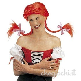 PARRUCCA CON TRECCE MODELLABILI